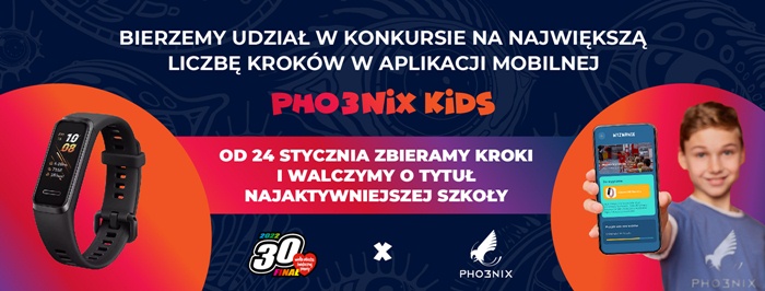 Konkurs na największą liczbę kroków - Pho3nix Kids