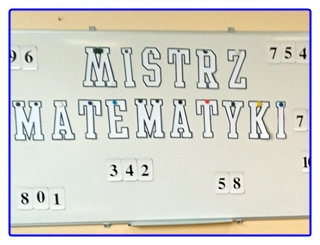 Szkolny Konkurs Matematyczny „ Mistrz matematyki”
