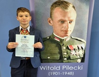 Laureat konkursu pt. „Rotmistrz Witold Pilecki – Bohater Niezłomny”